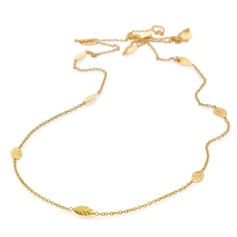 18K Gelbgold Halskette