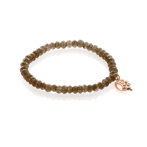 smoky quartz-stretch-bracelet 