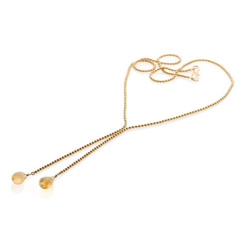 18K yellow gold necklace 