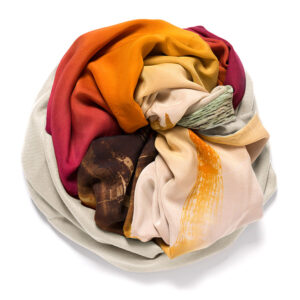 White natural pashmina