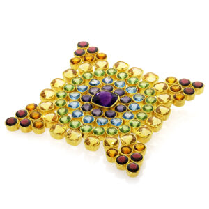 Broche or jaune 18 ct