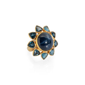 Bague or jaune 18 ct