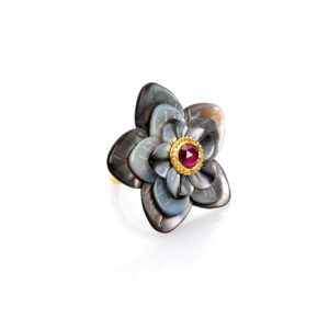 Bague or jaune 18 ct