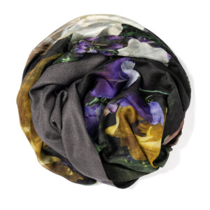 Anthrazitfarbener Pashmina