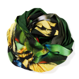 Dunkelgrüner Pashmina