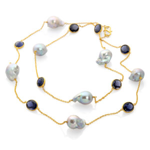 18K yellow gold sautoir