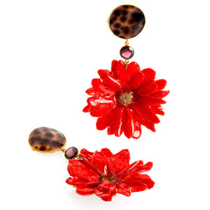 Boucles d'oreilles or jaune 18 ct