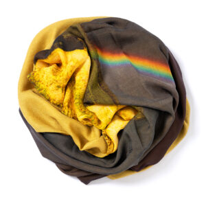 Ochre pashmina