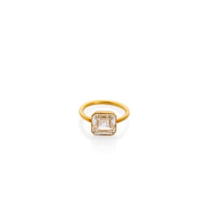 Bague or jaune 18 ct