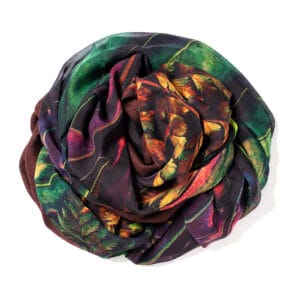 Bordeauxroter Pashmina